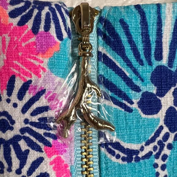 Lilly Pulitzer NEW Mila Stretch Shift Bali Blue Dress Size 4 - Picture 6 of 8